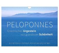 Calendar 2027 · US Version · Peloponnese, Greek primeval rock of magnificent bea