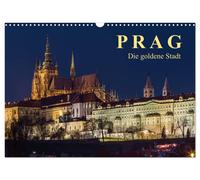 Calendar 2027 · US Version · Prague - the golden city (Wall Calendar 2027 17" ×