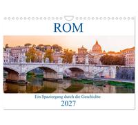 Calendar 2027 · US Version · ROME - A walk through history (Wall Calendar 2027 1