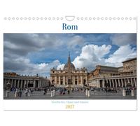 Calendar 2027 · US Version · Rome - history, splendor and alleys (Wall Calendar