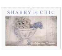 Calendar 2027 · US Version · Shabby ist Chic (Wall Calendar 2027 17" × 12" lands