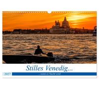 Calendar 2027 · US Version · Silent Venice when night falls (Wall Calendar 2027