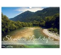 Calendar 2027 · US Version · Slovenian landscapes (Wall Calendar 2027 17" × 12"