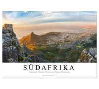 Calendar 2027 · US Version · South Africa: Cape Town, Garden Route and Cape Wine