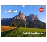 Calendar 2027 · US Version · South Tyrol - Between Ortles and Dolomites (Wall Ca