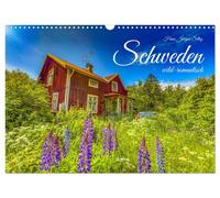 Calendar 2027 · US Version · SWEDEN wild and romantic (Wall Calendar 2027 17" ×