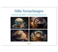 Calendar 2027 · US Version · Sweet temptations (Wall Calendar 2027 17" × 12" lan