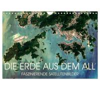 Calendar 2027 · US Version · The earth from space (Wall Calendar 2027 12" × 8" l