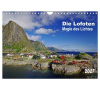 Calendar 2027 · US Version · The Lofoten - magic of light (Wall Calendar 2027 12