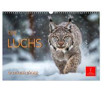 Calendar 2027 · US Version · The lynx - shy hunter (Wall Calendar 2027 17" × 12"