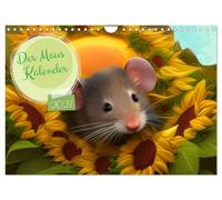 Calendar 2027 · US Version · The mouse calendar (Wall Calendar 2027 12" × 8" lan