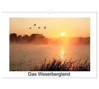 Calendar 2027 · US Version · The Weser Uplands (Wall Calendar 2027 17" × 12" lan
