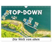 Calendar 2027 · US Version · Top-down - The world from above (Wall Calendar 2027