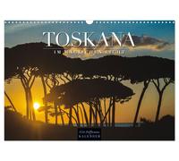 Calendar 2027 · US Version · TOSCANA in the magic light (Wall Calendar 2027 17"
