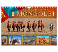 Calendar 2027 · US Version · Trip through Asia - Mongolia (Wall Calendar 2027 12