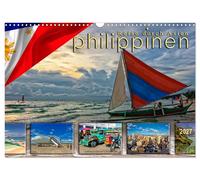 Calendar 2027 · US Version · Trip through Asia - Philippines (Wall Calendar 2027