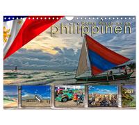 Calendar 2027 · US Version · Trip through Asia - Philippines (Wall Calendar 2027