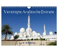 Calendar 2027 · US Version · United Arab Emirates (Wall Calendar 2027 12" × 8" l