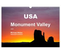 Calendar 2027 · US Version · USA - Monument Valley (Wall Calendar 2027 17" × 12"