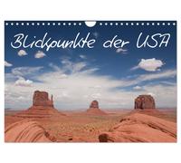 Calendar 2027 · US Version · Viewpoints of the USA (Wall Calendar 2027 12" × 8"