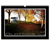 Calendar 2027 · US Version · Vintage car on tour (Wall Calendar 2027 17" × 12" l