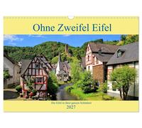 Calendar 2027 · US Version · Without a doubt Eifel (Wall Calendar 2027 17" × 12"