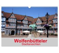 Calendar 2027 · US Version · Wolfenbüttel city views (Wall Calendar 2027 17" × 1