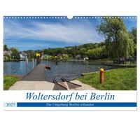 Calendar 2027 · US Version · Woltersdorf near Berlin (Wall Calendar 2027 17" × 1