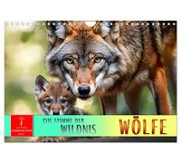 Calendar 2027 · US Version · Wolves - the voice of the wilderness (Wall Calendar