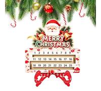 Calendar Advent - 25-Day Wooden Christmas Desktop Decoration