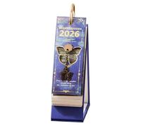 Calendar for Desk - 2026 Oil Painting Planner,Standing Calendar | for Family Workplace Kitchen School Classroom Study Room Apartment Art Studio