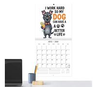 Calendar For Wall - Monthly Wall Calendar Planner Organizer | Display Monthly Schedule Planner For Home Offices Academic Work Holidays Fridge Board | Time Management Study Desk Planning Routine