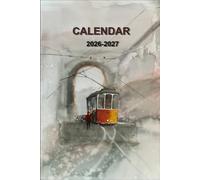 Calendar Notebook 2026-2027 | 2-Year Planner, Diary, Notebook | Two Year Personal Organizer Dedicated for Students | Middle School or High School Student Planner