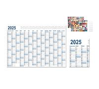 Calendari 2025 da parete,Calendario da parete 2025, Calendario da parete annuale 2025, Calendario da parete 2025, calendario di vacanza di una sola pagina, pianificatore giornaliero, organizzatore per
