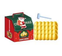 Calendari 'Avvento Con Uova D'Oro Giocattolo Da Collezione Riutilizzabile | Calendari Con Uova Dorate Per Bambini Adulti Ragazzi Ragazze Famiglia Vacanze Feste Aula Uffici