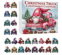 Calendari Avvento Natale | 24 Giorni Calendario Avvento 2025 Pendenza Babbo Natale 2d Auto | Calendario A Conto Alla Rovescia Incanto Festivo Per Cortile Festa Finestra Camera,Per