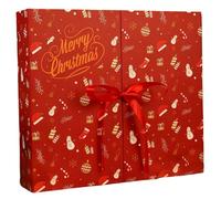 Calendari dell'Avvento vuoti per riempire le scatole del calendario dell'Avvento di Natale fai-da-te per il conto alla rovescia di 24 giorni per la decorazione delle vacanze di Natale, 1