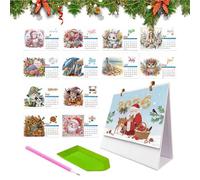 Calendari Diamante Dipinto 2026 | Calendario Mensile con Diamanti | Articoli per Ufficio per Scuola Casa Viaggio Ringraziamento | Aula Stanza Feste