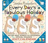 Calendari Sandra Boynton - Sandra Boynton's Every Day's A Fabulous Holiday 2027