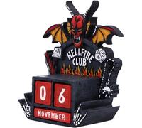 Stranger Things Perpetual Calendar Hellfire Club 15 Cm Nemesis Now