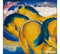 Calendario 2022 da muro Der Blaue Reiter, 12 mesi, 30 x 30 cm (30 x 60 cm aperto)