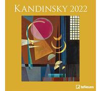 Calendario 2022 da muro Kandinsky, 12 mesi, 30 x 30 cm (30 x 60 cm aperto)