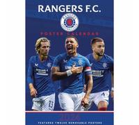 Calendario 2024 dei Rangers FC, con visualizzazione mensile, 30 cm x 42 cm, regalo del Rangers FC per uomini, donne e bambini, prodotto ufficiale