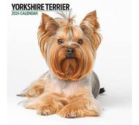 Calendario 2024 moderno dello Yorkshire Terrier