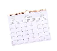 Calendario 2025.2025-2026 Calendario murale | 2025-2026 Pianificatore del calendario | Organizzatore 'agenda planner multilingue bobina per la programmazione a camera da letto in classe scolastica a s