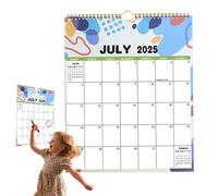 Calendario 2025-2026,18 mesi per la casa - rilegatura a doppio filo, da luglio 2025 a dicembre 2026, pianificatore per pianificazione della formazione a parete, posto di lavoro, organizzazione