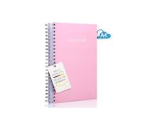 Calendario 2025/2026 spesso - ROSSO - rilegatura a spirale - una pagina DIN A4 al giorno - calendario giornaliero | calendario da ufficio | calendario degli appuntamenti | diario di pianificazion