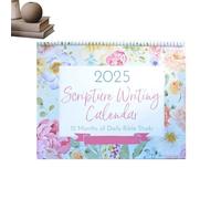 Calendario 2025, calendario mensile, calendario da parete, calendario biblico con giorni festivi, 2025, calendario biblico sospeso, agenda, gestione degli appuntamenti 2025 con grandi blocchi per