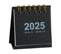 Calendario 2025 in miniatura migliora il calendario della decorazione dello spazio di lavoro per la decorazione della scrivania, organizzazione annuale del tempo dei comodini, tavolo