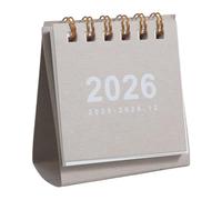 Calendario 2025 in miniatura migliora il calendario della decorazione dello spazio di lavoro per la decorazione della scrivania, organizzazione annuale del tempo dei comodini, tavolo